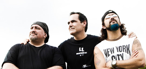 Neal Morse Band featuring Randy George, Neal Morse, and Mike Portnoy