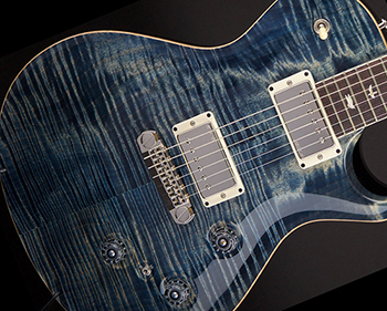 PRS P245 with blue 10 Top quilted maple top