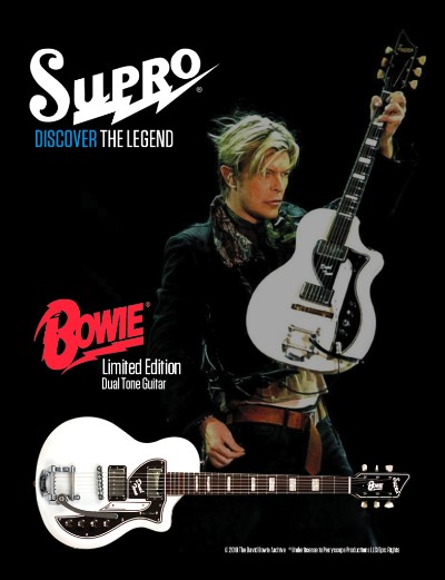 David Bowie UK Seller Keyring & Magnet Variation Supro Dual-Tone