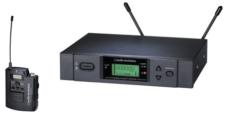 Audio-Technica ATW-3110a Professional UHF Wireless System 