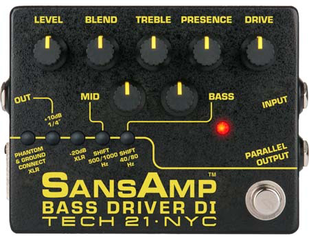 Tech 21 SansAmp Bass Driver DI v2 – MusicPlayers.com