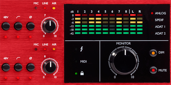 Focusrite Clarett 8PreX Thunderbolt Audio Interface – MusicPlayers.com