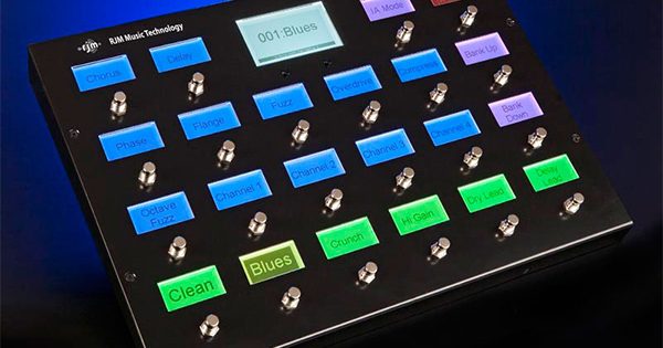 RJM Music Technology Mastermind GT MIDI Foot Controller 
