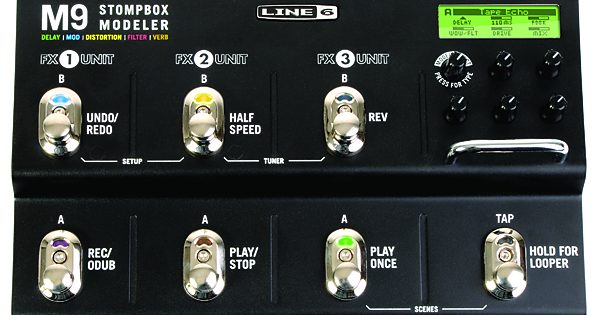 Line 6 M9 Stompbox Modeler – MusicPlayers.com