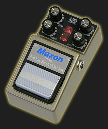 【通販再入荷】MAXON TBO9 真空管 リアル チューブ ブースター　オーバードライブ ギター