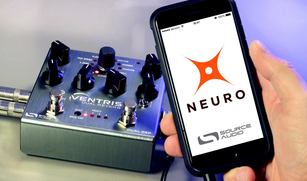 Neuro Mobile App for the Ventris Dual Reverb
