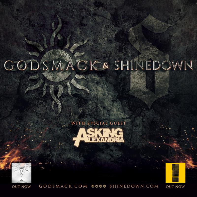 Godsmack and Shinedown Announce Additional Co-Headlining Tour Dates ...