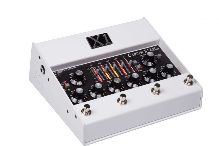Carvin Amps New X1 All Tube Preamp Pedal Now Available
