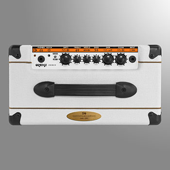 50th Anniversary Orange Amplification Limited Edition White Crush