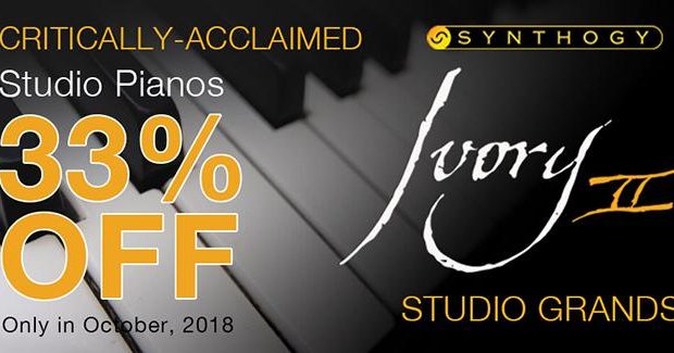 Synthogy Announce Unprecedented Discount on Ivory II Studio Grands