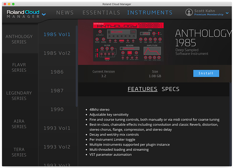 roland sound canvas va software download