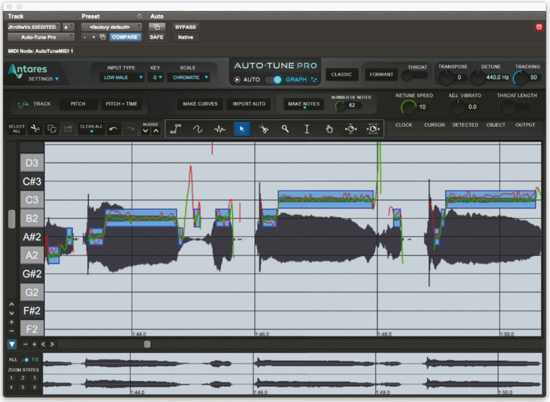 audacity crashes antares autotune 7