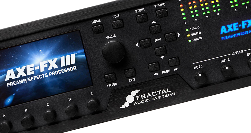 Fractal Audio Axe-Fx III Preamp/Effects Processor – MusicPlayers.com
