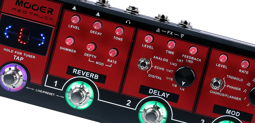 rookie Delegation Bageri Mooer Red Truck Combined Effects Pedal – MusicPlayers.com