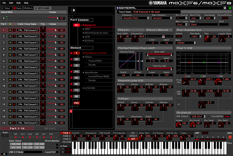 Yamaha motif software