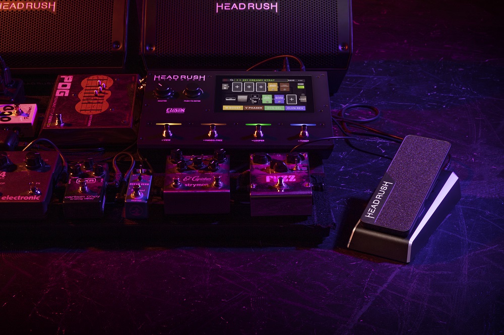 HEADRUSH® INTRODUCES THEIR NEW PREMIUM EXPRESSION PEDAL, FOR USE