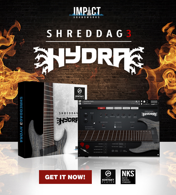 shreddage 3 hydra impact soundworks