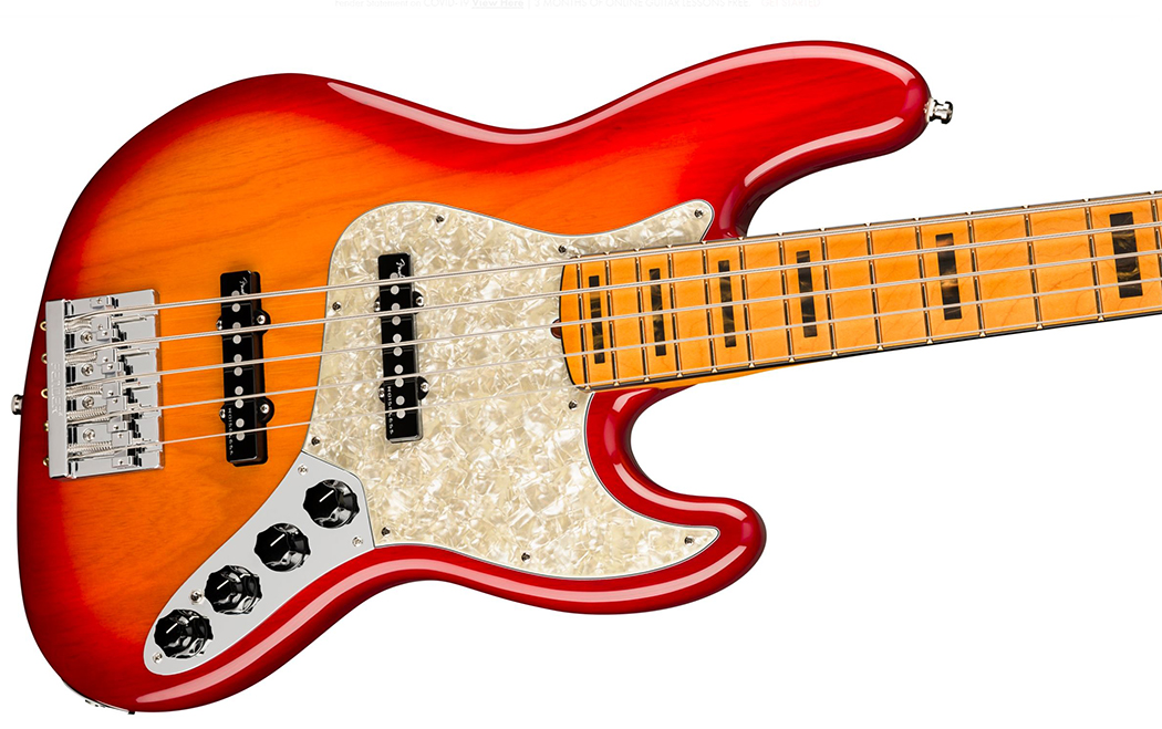 Fender Ultra Jazz Bass – MusicPlayers.com