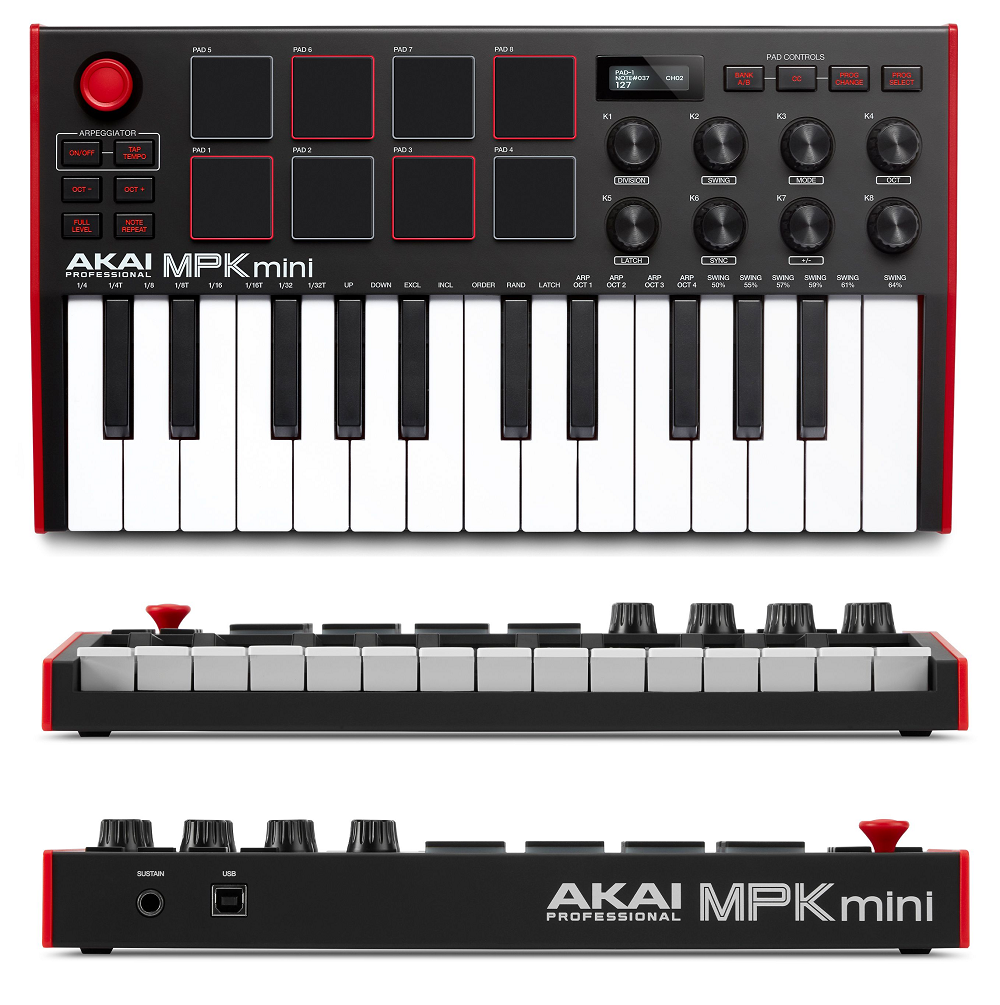 World's Best Selling Controller Updated: Akai Pro MPK Mini MK3