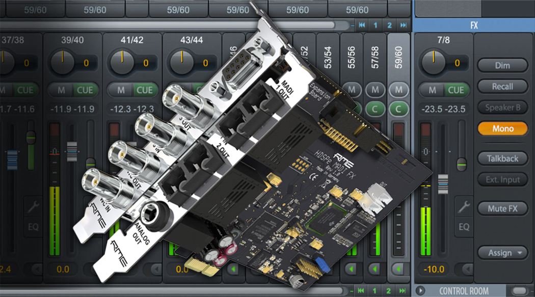 RME HDSPe MADI FX PCI Express Card (Audio Interface