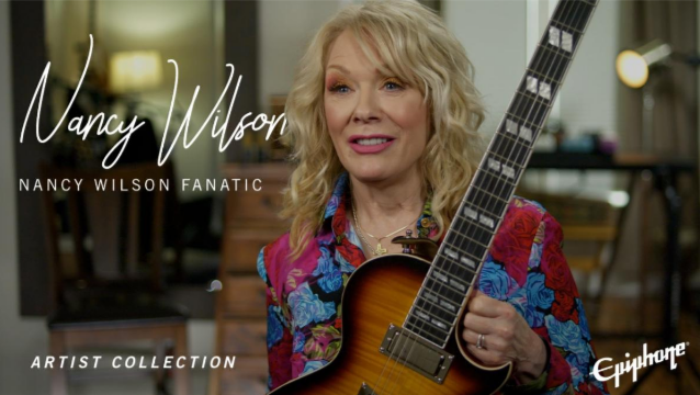 Epiphone Nancy Wilson Fanatic marks first guitar designed by Heart