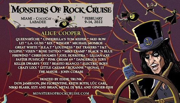 monster of rock cruise 2022
