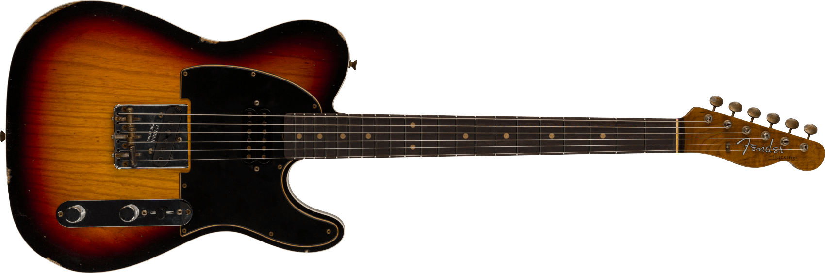 Custom Floral Paisley Tobacco Burst Pickguard Fender® Stratocaster