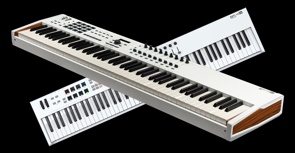 Forretningsmand Klassifikation klodset Arturia Keylab 88 MkII and Keylab Essential 88 MIDI Keyboard Controllers –  MusicPlayers.com