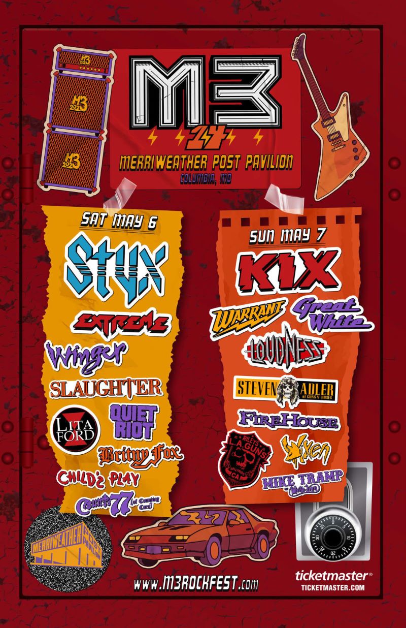 RENOWNED M3 ROCK FESTIVAL RETURNS FOR ANOTHER FULL WEEKEND AT