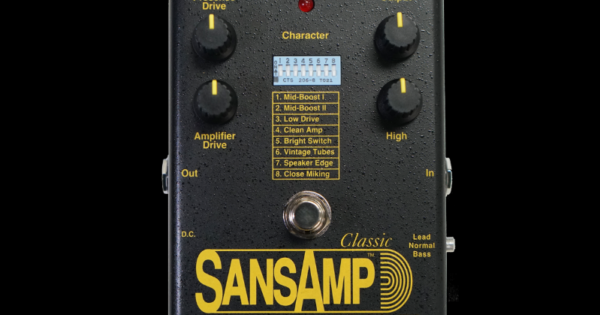 ギター TECH21 SANSAMP CLASSIC limited ver. NAMM 2021: Tech 21 revives the SansAmp Classic